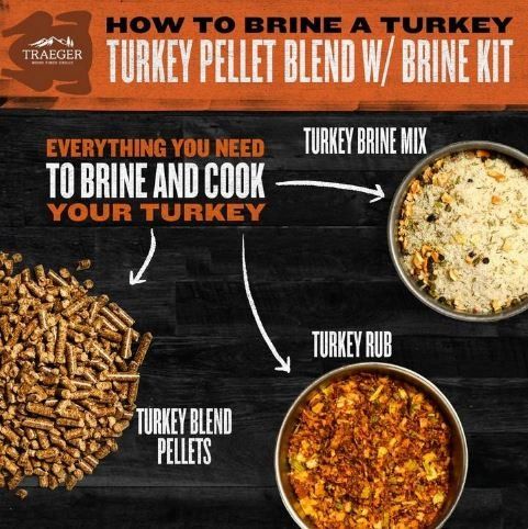 How to brine a turkey pellet blend w / brine kit