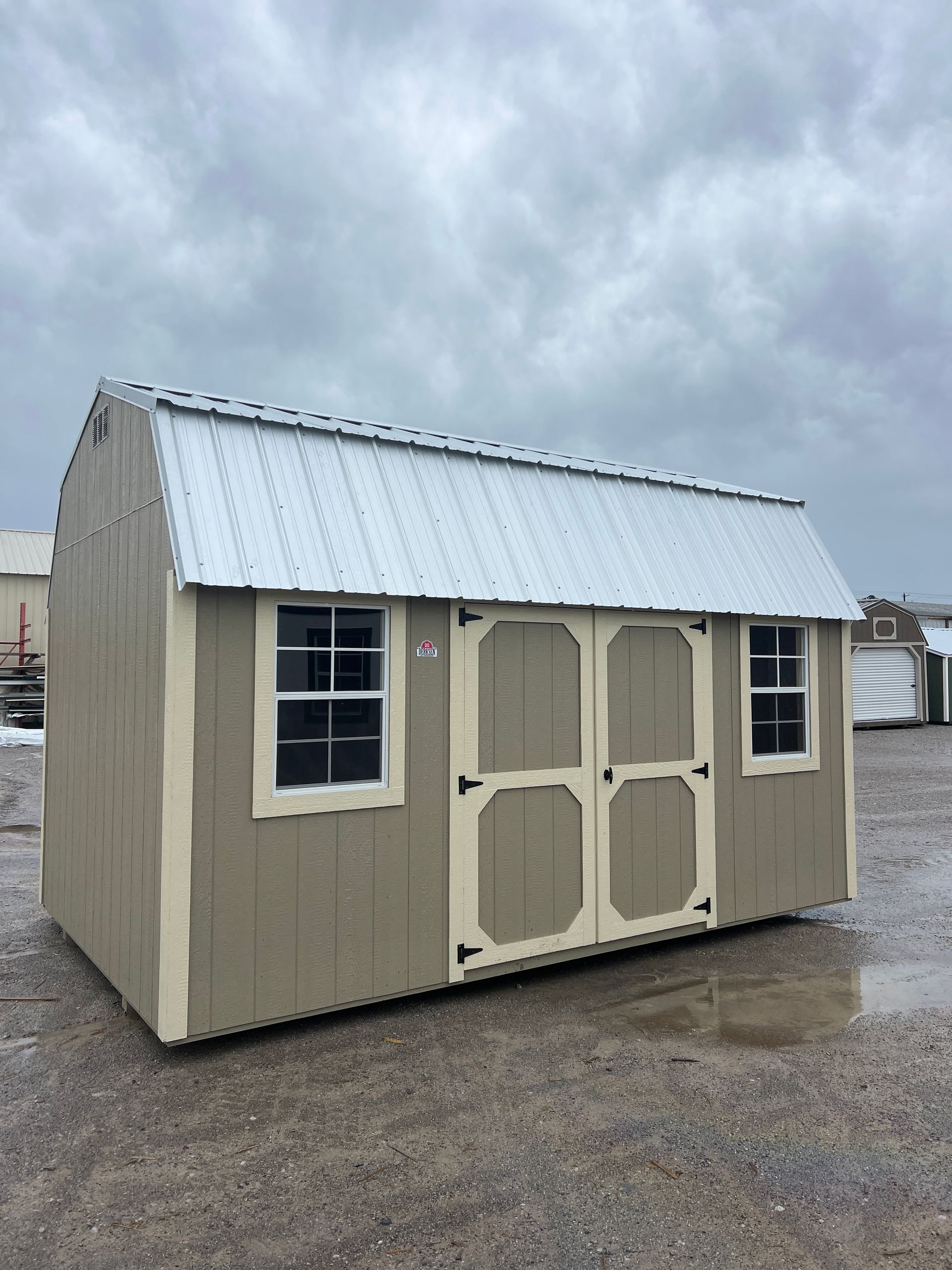 M&D Enterprises | 10x16 Best Value Wood Side Lofted Barn