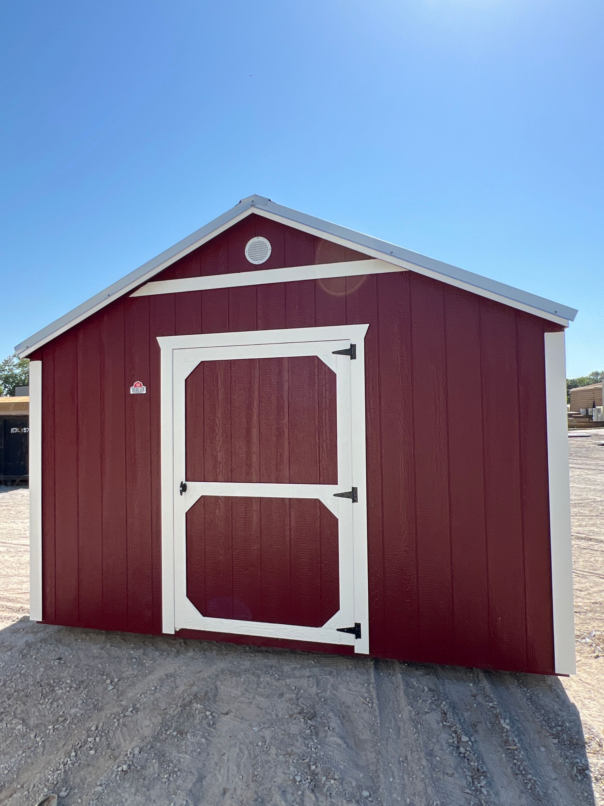 M&D Enterprises | Derksen 8'X12' Side Utility Shed
