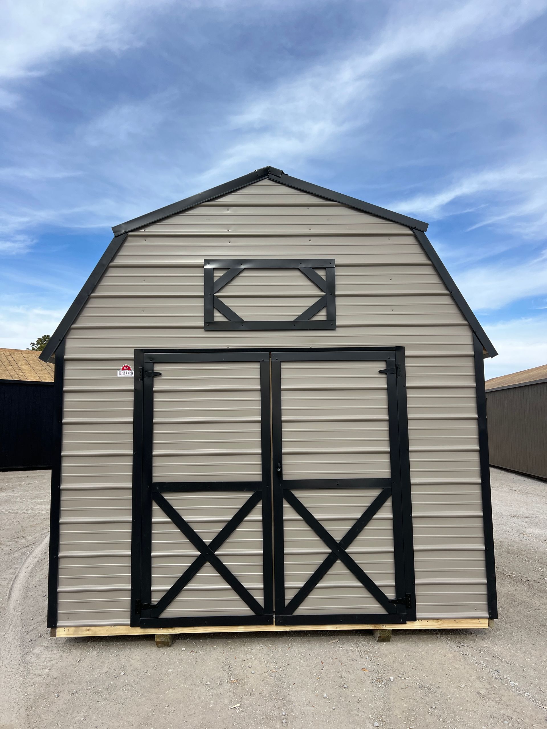 M&D Enterprises | Derksen 10x16 Lofted Barn
