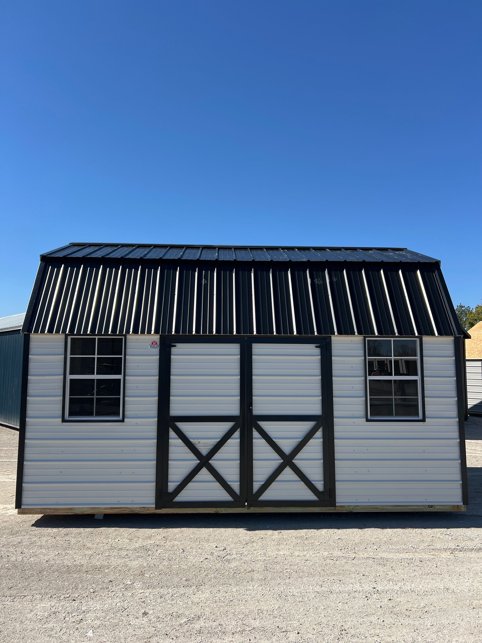 M&D Enterprises | Side Lofted Barn 10x16