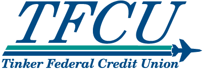A logo for the tinker federal credit union