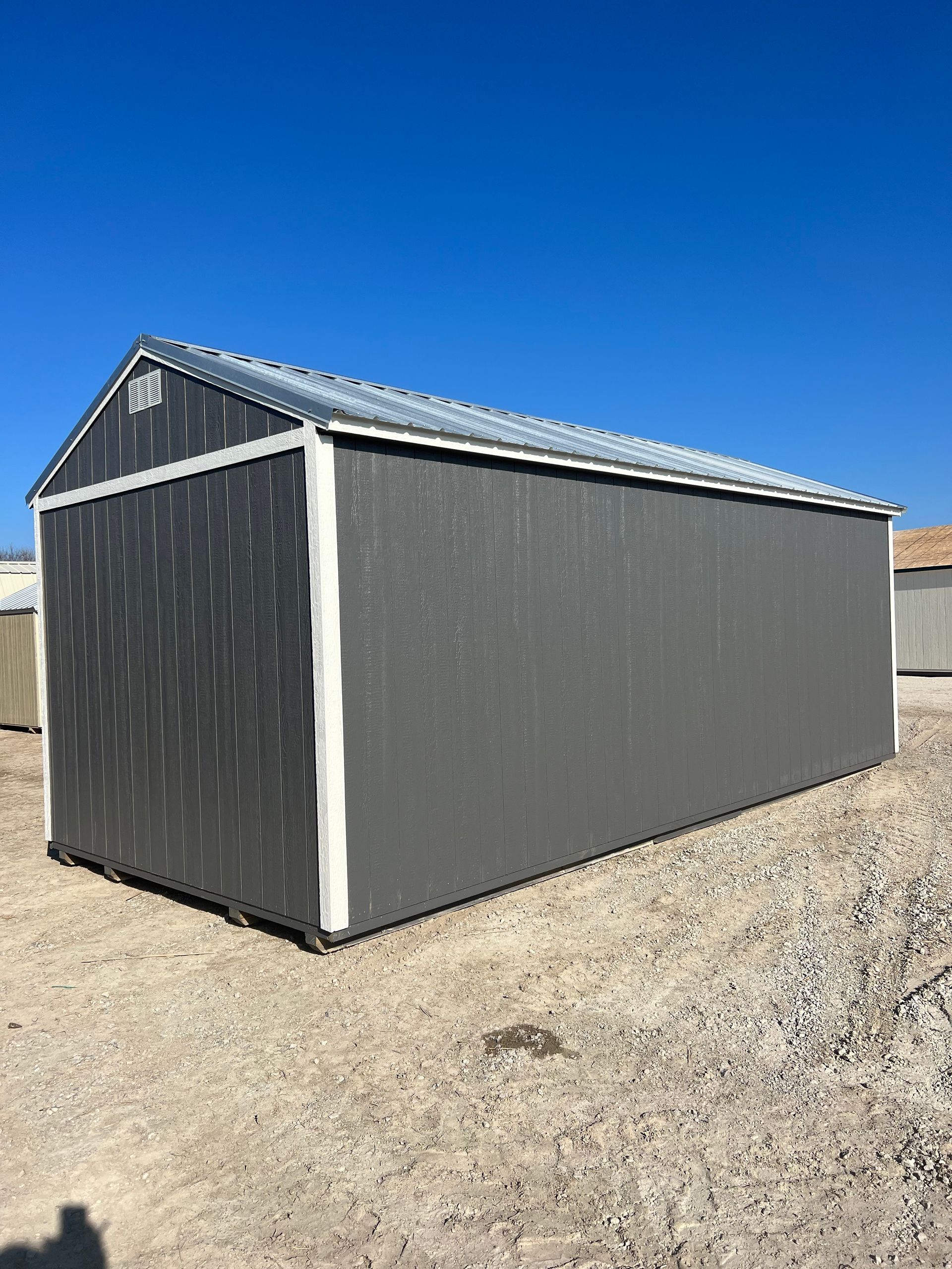 M&D Enterprises | Derksen 12x24 Portable Garage