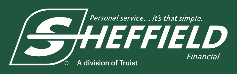 the sheffield logo is a division of trust