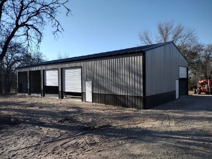 Multi Colored Garage