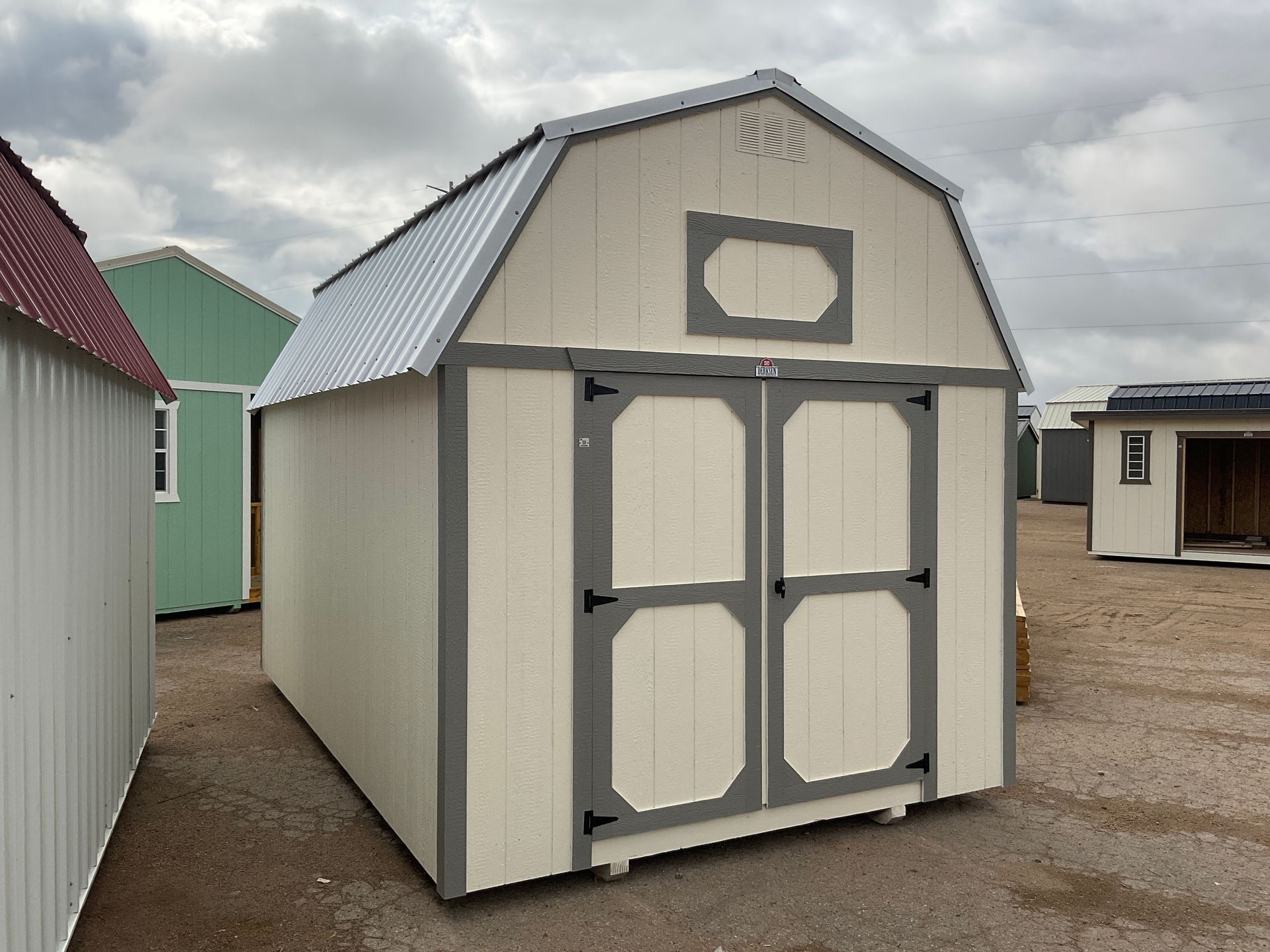 M&D Enterprises | Derksen 10x16 Lofted Barn