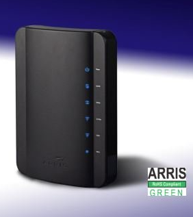 Front of Arris DG1670A modem