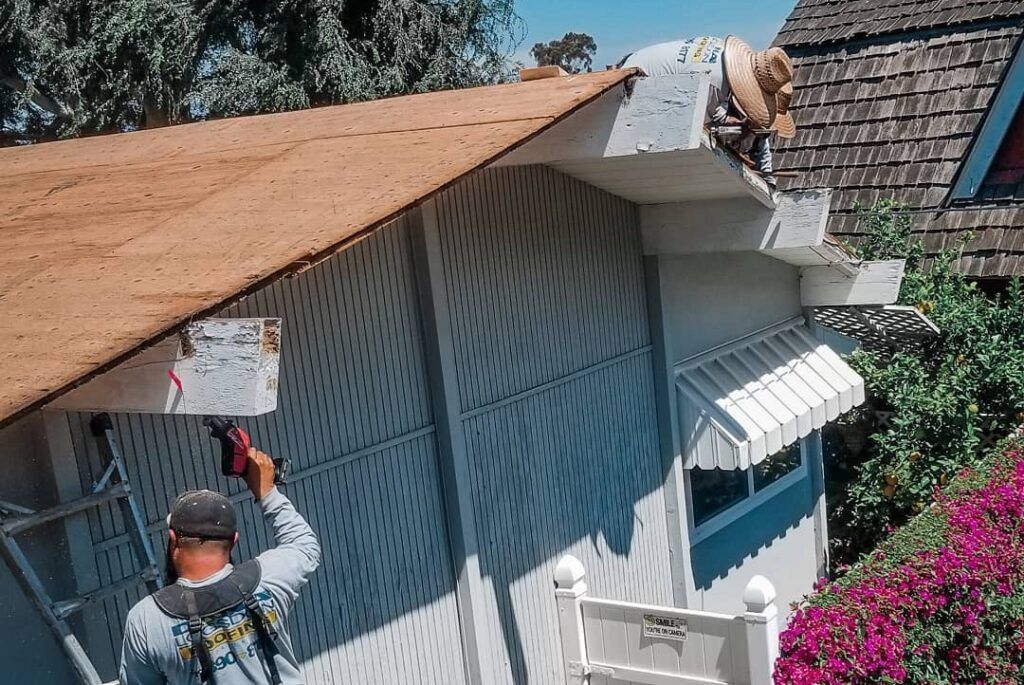 Rain Gutter Installation – El Cajon, CA – Dana Logsdon Roofing