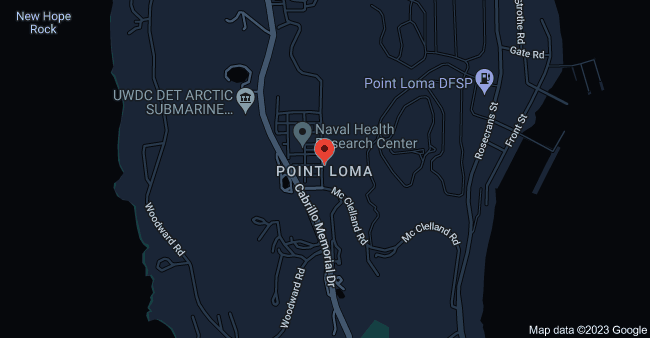 Point Loma, California Map 1 - Serviced By Dana Logsdon Roofing & Solar