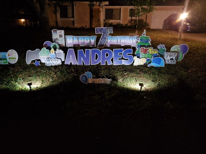 Happy Birthday Yard Cards