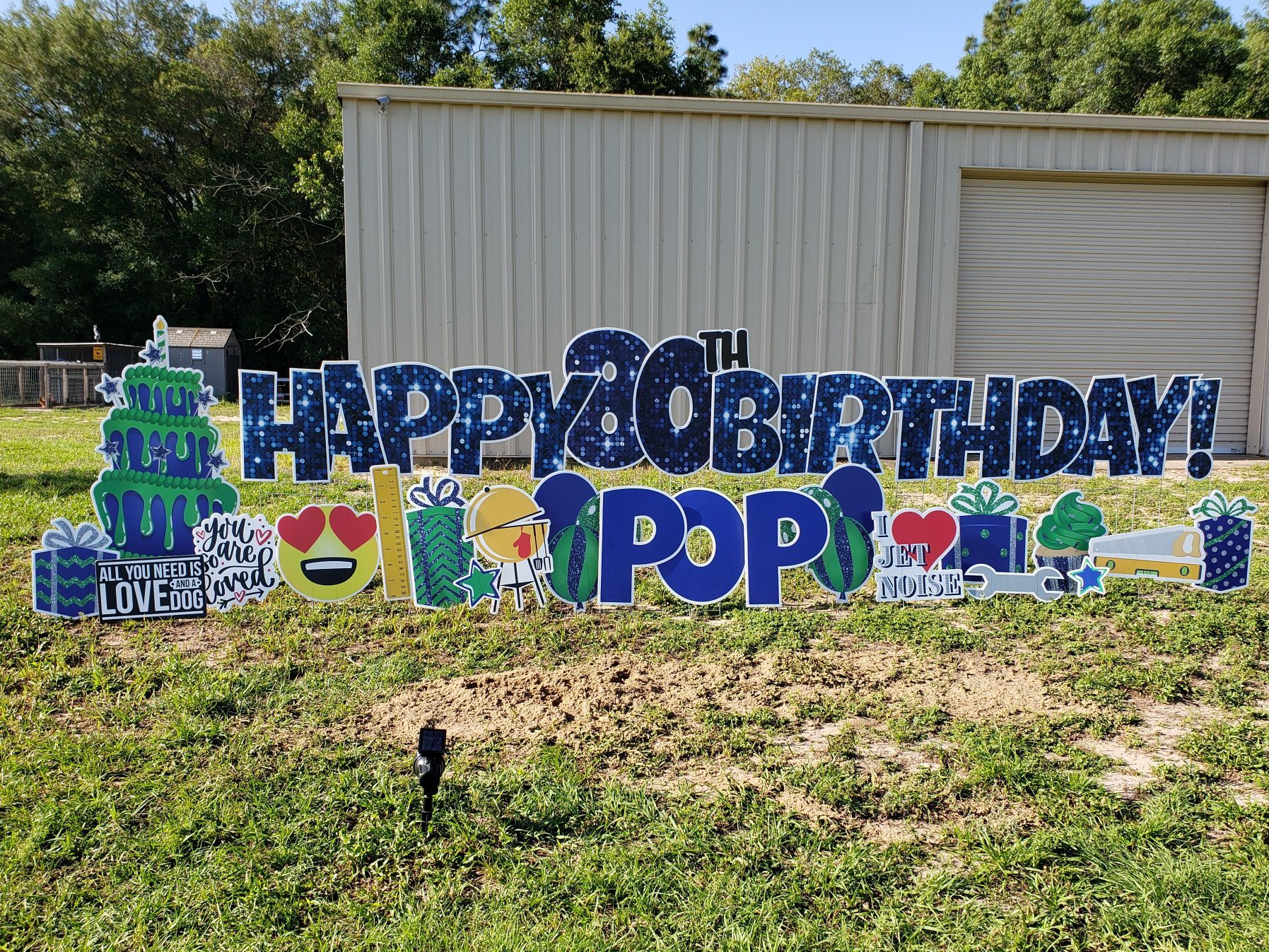 Happy Birthday Yard Cards