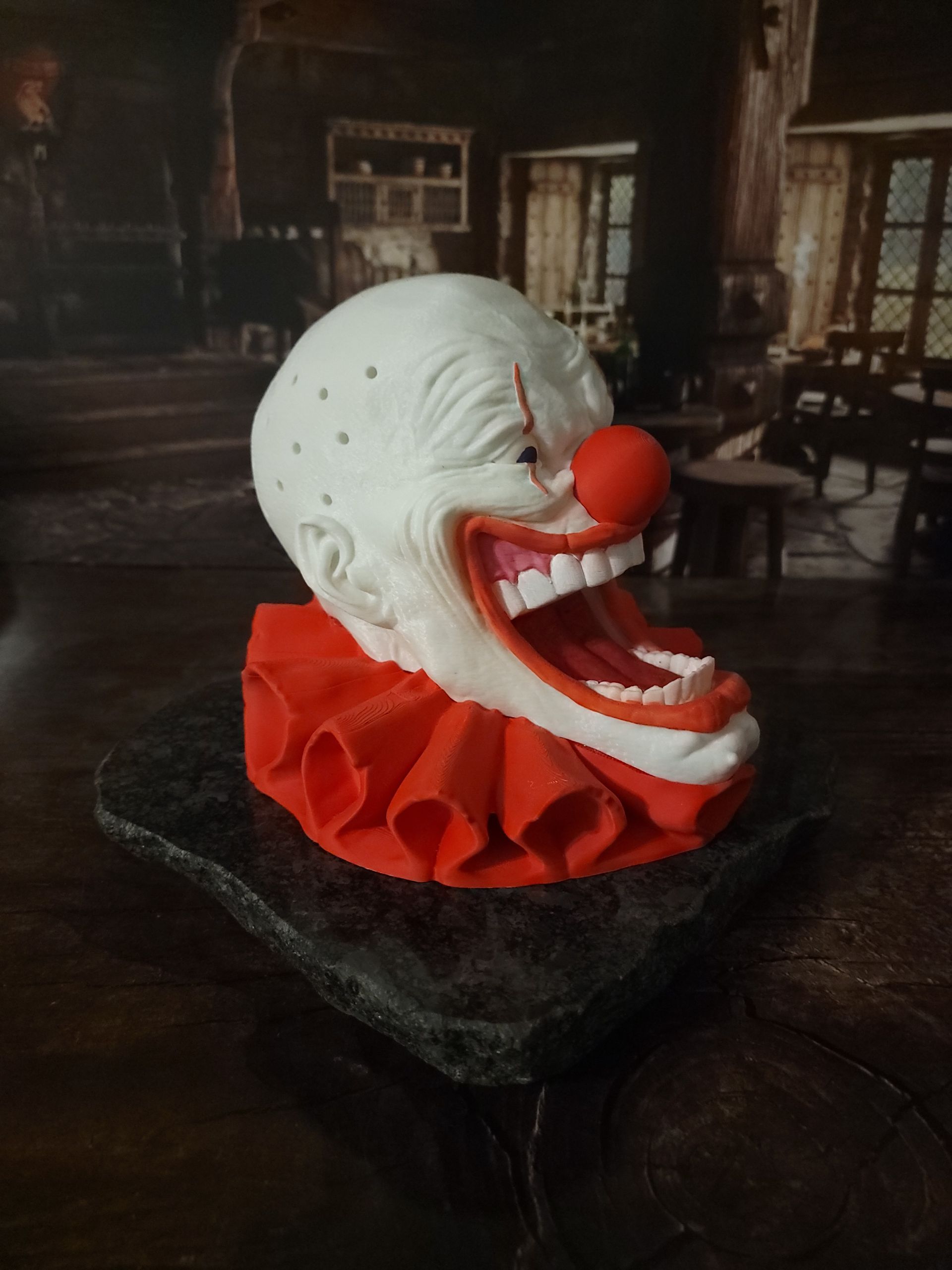Evil Clown Sucker Holder