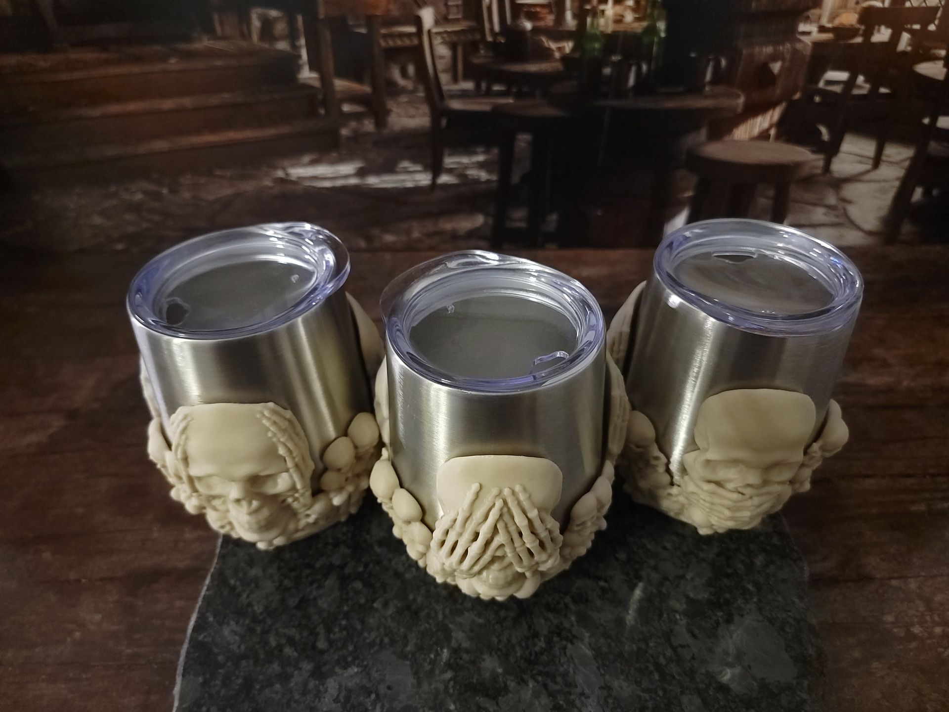 Skeleton Cup Holders