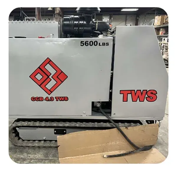 A machine that says tws on the side of it