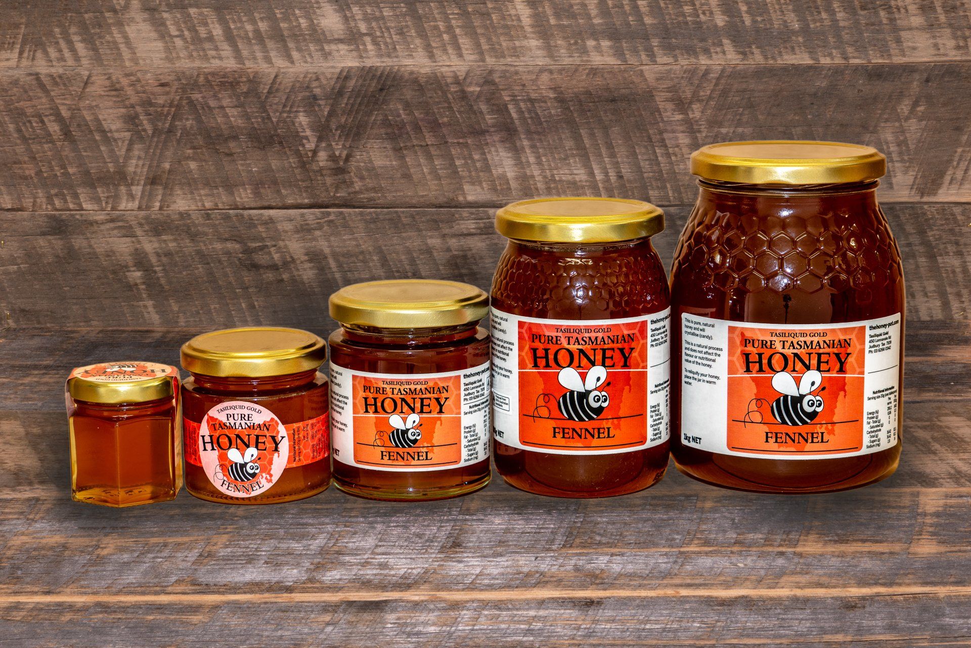 Honey Label — Hobart, TAS — Labelpress Printing Services Pty Ltd