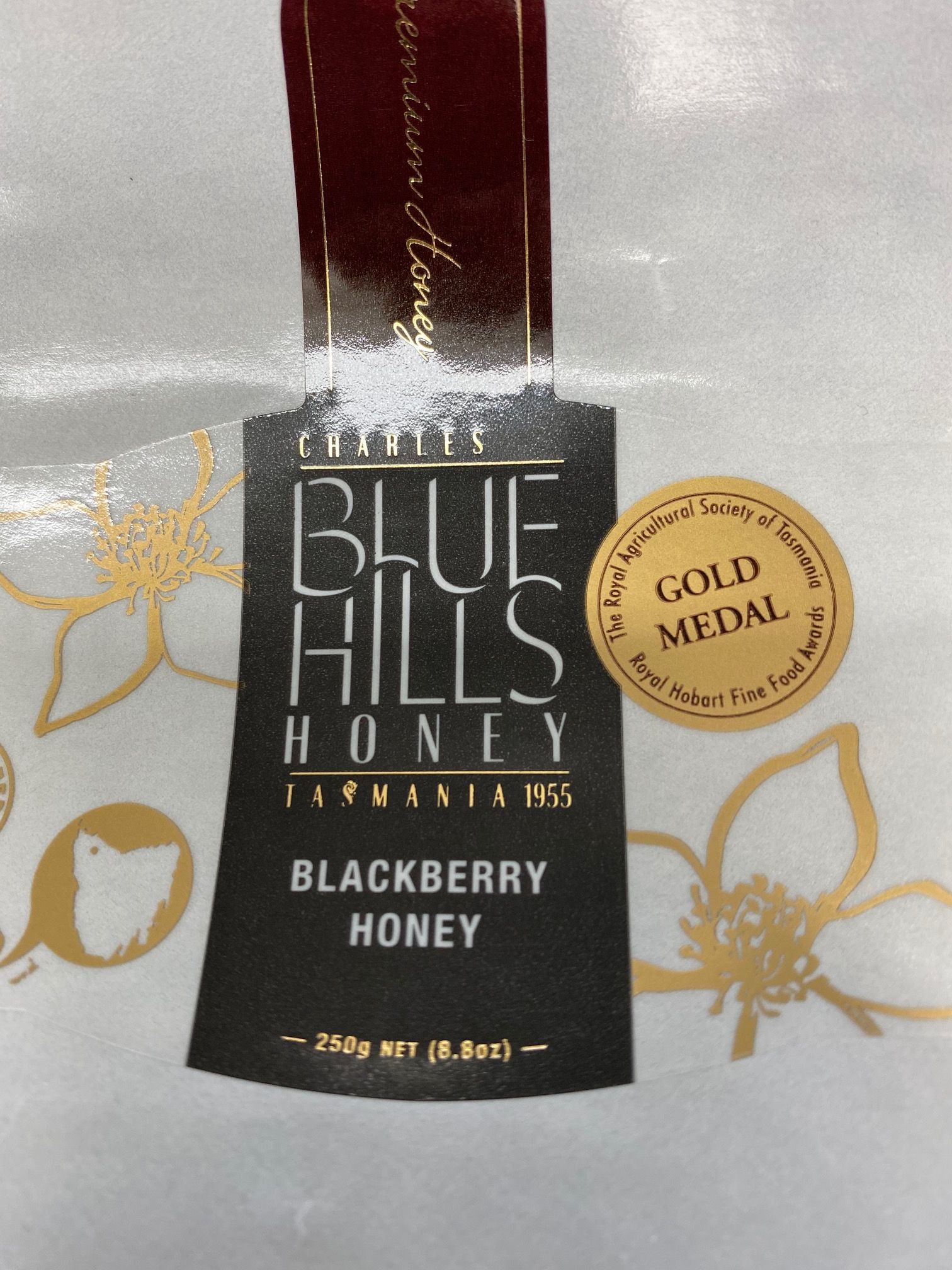 Blue Hills Honey — Hobart, TAS — Labelpress Printing Services Pty Ltd