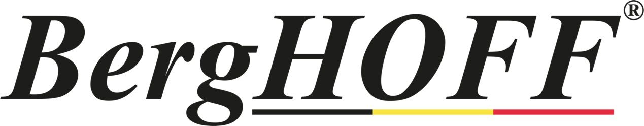 Op een witte achtergrond wordt een logo van berghoff getoond
