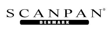 Een scanpan denemarken logo op een witte achtergrond