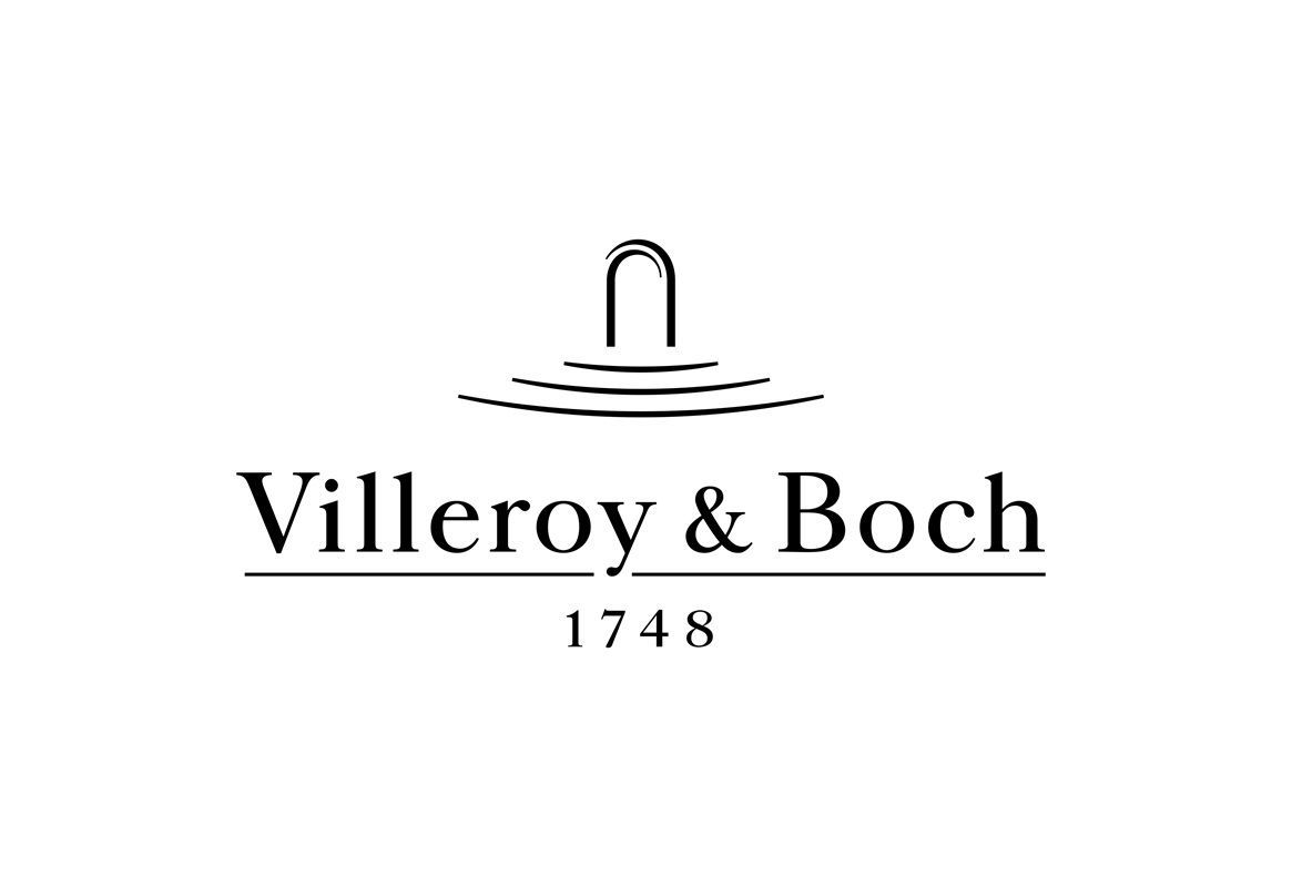 Een zwart-wit logo voor villeroy & boch.