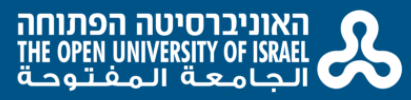 האוניברסיטה הפתוחה - מסלולי לימוד לתואר שני ולימודי תעודה
