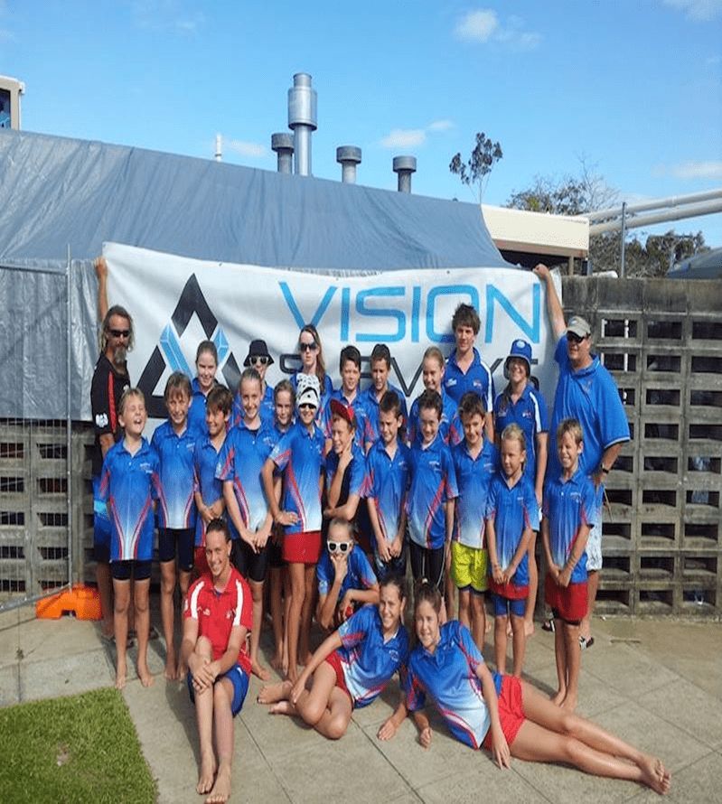 Children With Trainers — Swim Training In Cannonvale, QLD