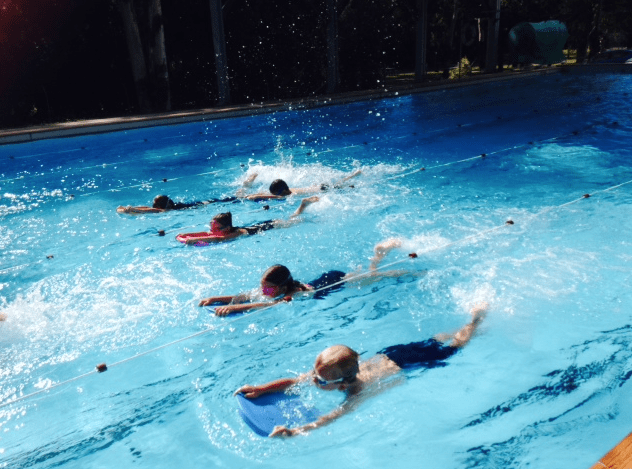Children Swimming In Pool — Swim Training In Cannonvale, QLD