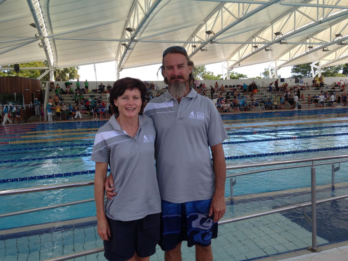 Mark And Raylene — Swim Training In Cannonvale, QLD