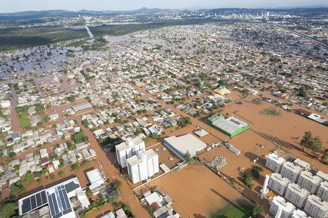 cidade do RS em situação de calamidade pública pelas enchentes, portaria 838 sst