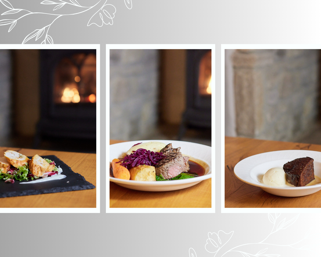 a bride and groom are posing for a picture in front of a garage door.