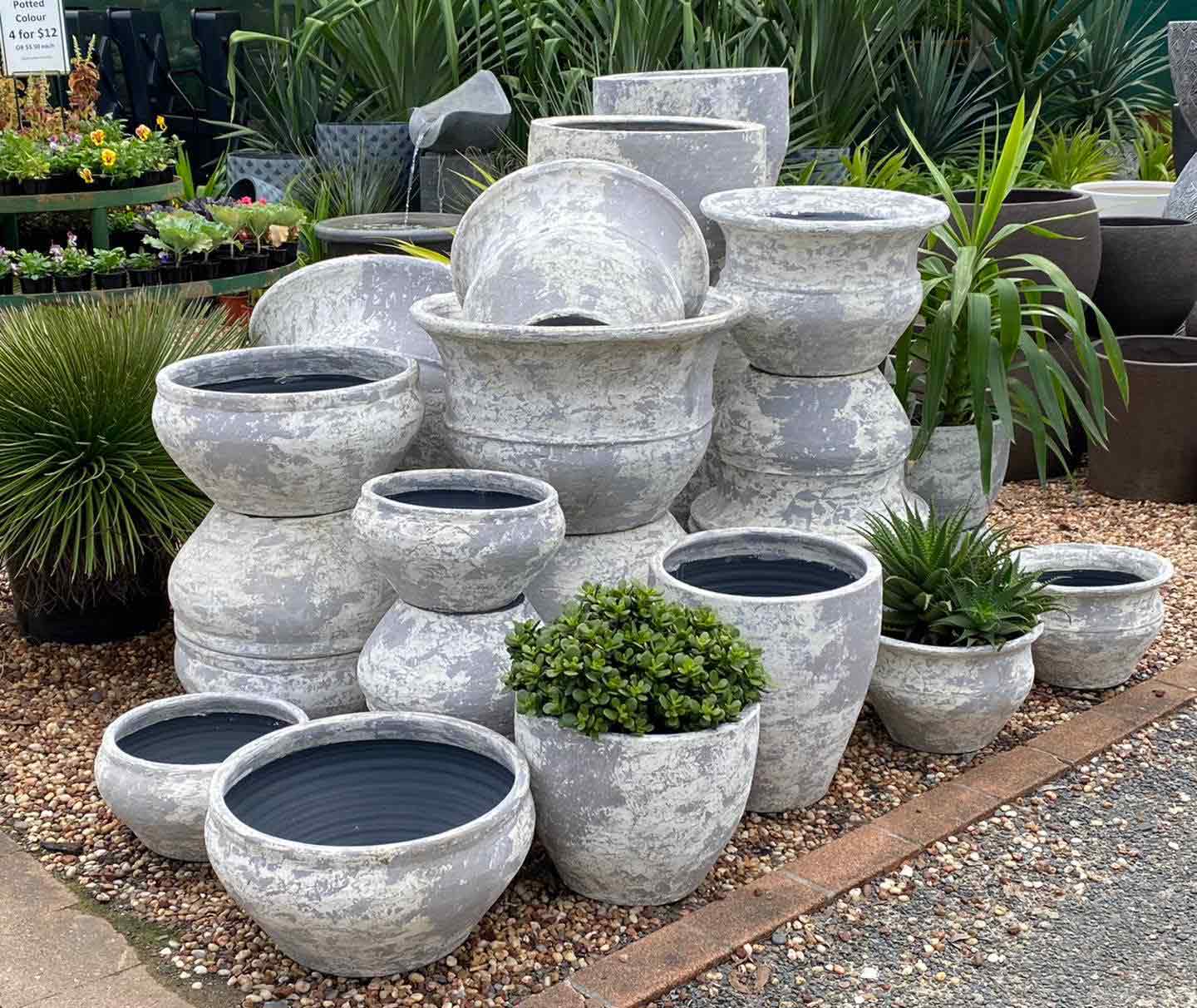 Different Sizes of Pots — Garden Centre Near in Wauchope NSW