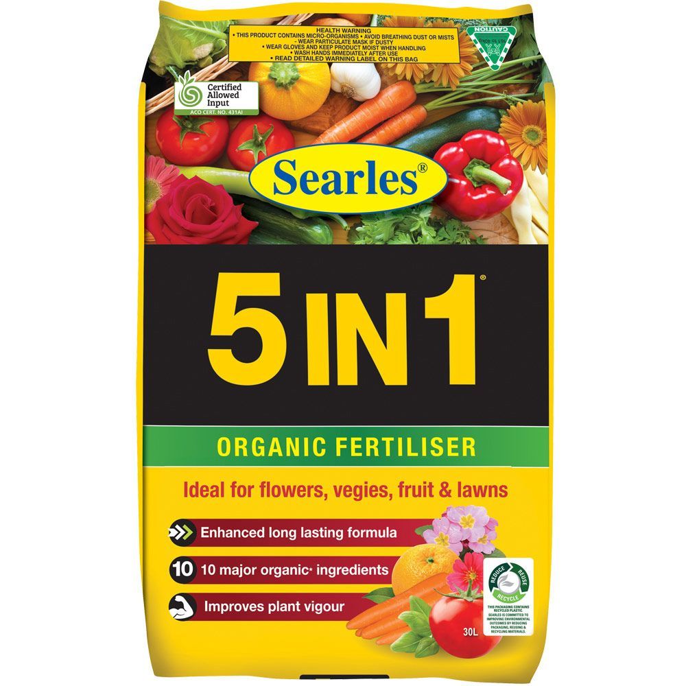 5 in 1 Organic Fertiliser 30L — Décor in Bonny Hills NSW