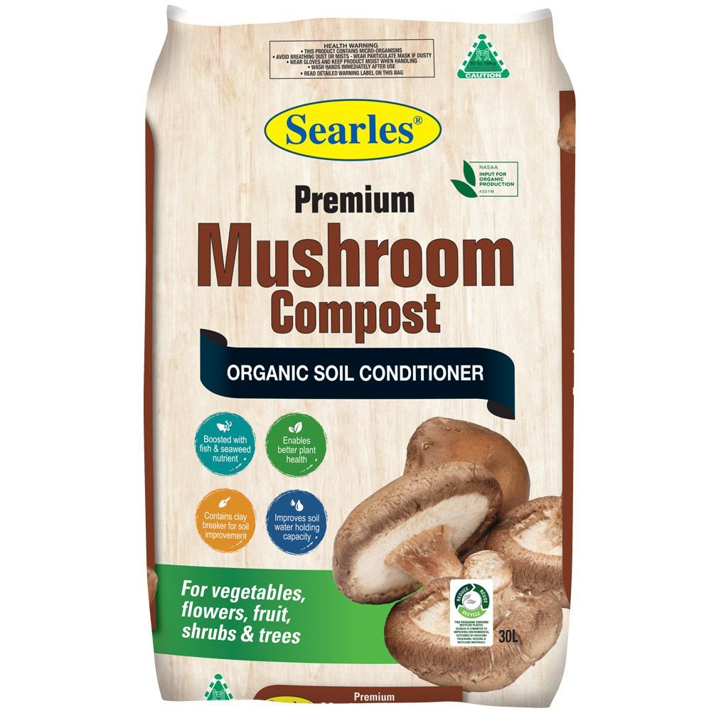 Mushroom Compost 30L — Décor in Bonny Hills NSW