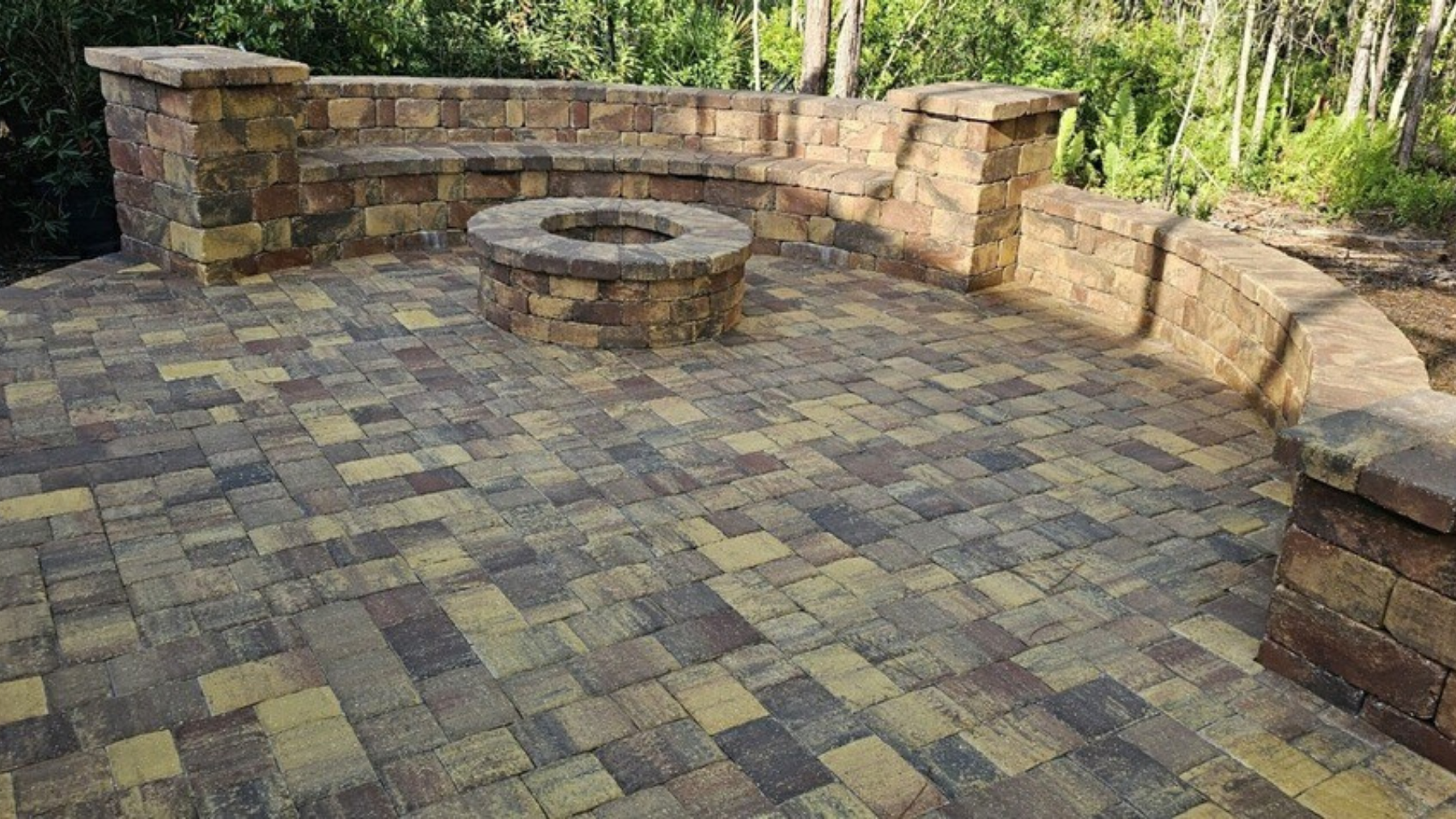cambridge driveway pavers fl Courtyard paver installation