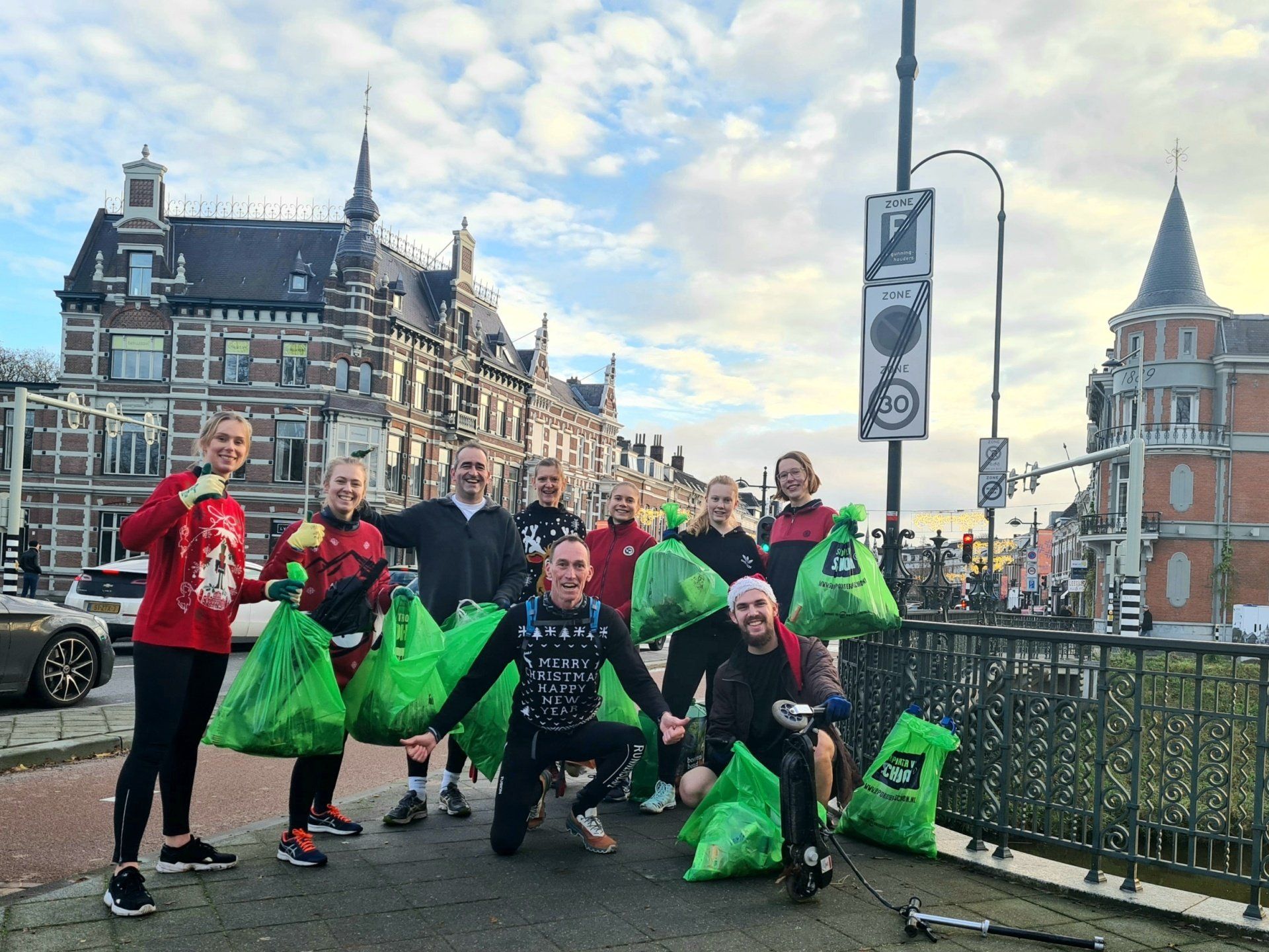 Schone singels en oevers in Breda sportieve opruimactie in Breda