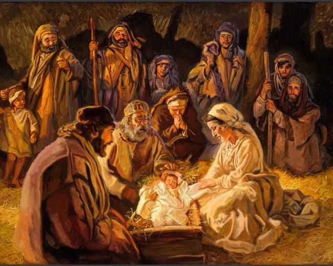 Birth of Jesus by Jan van' Hoff/Gospel Images