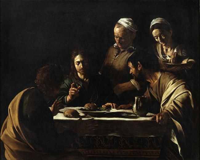 Emmaus by Caravaggio