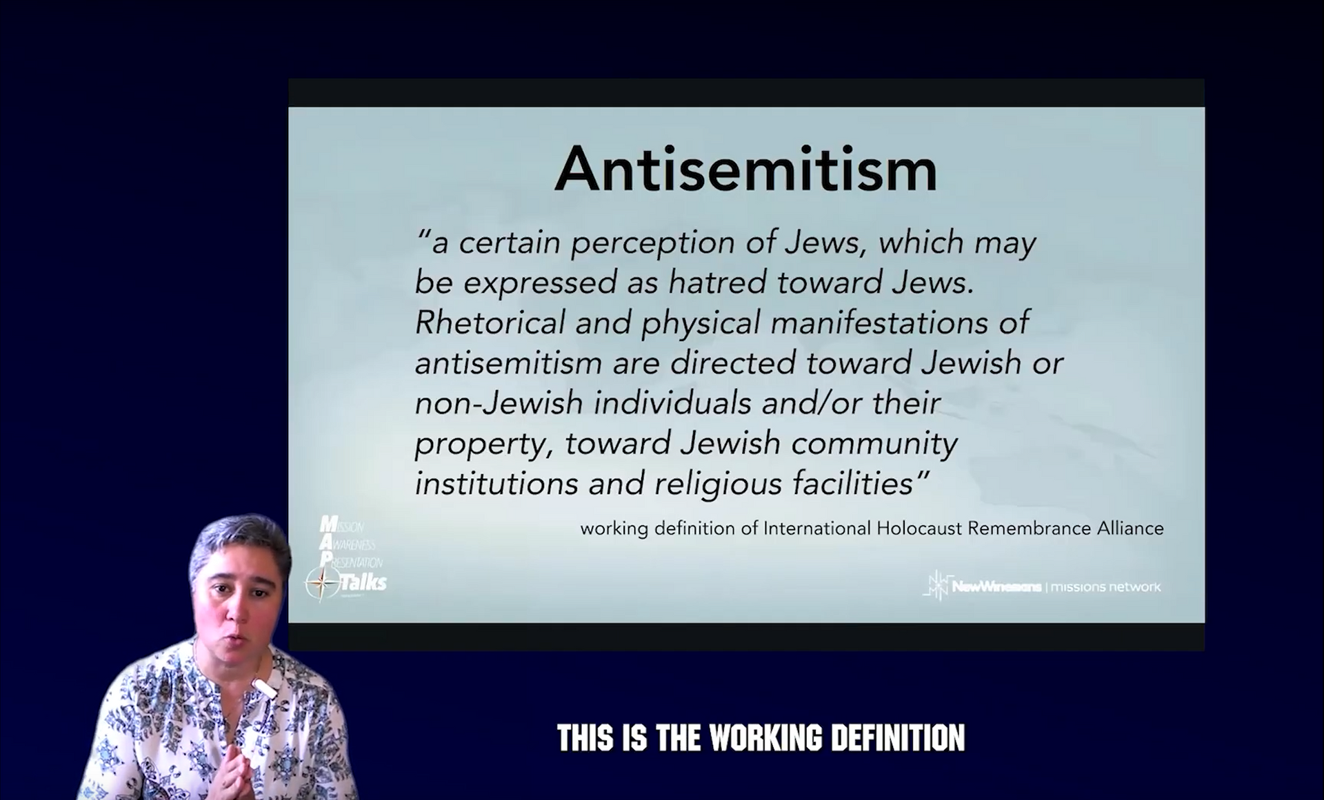 Antisemitism is a certain perception of Jews, which may be expressed as hatred toward Jews. 