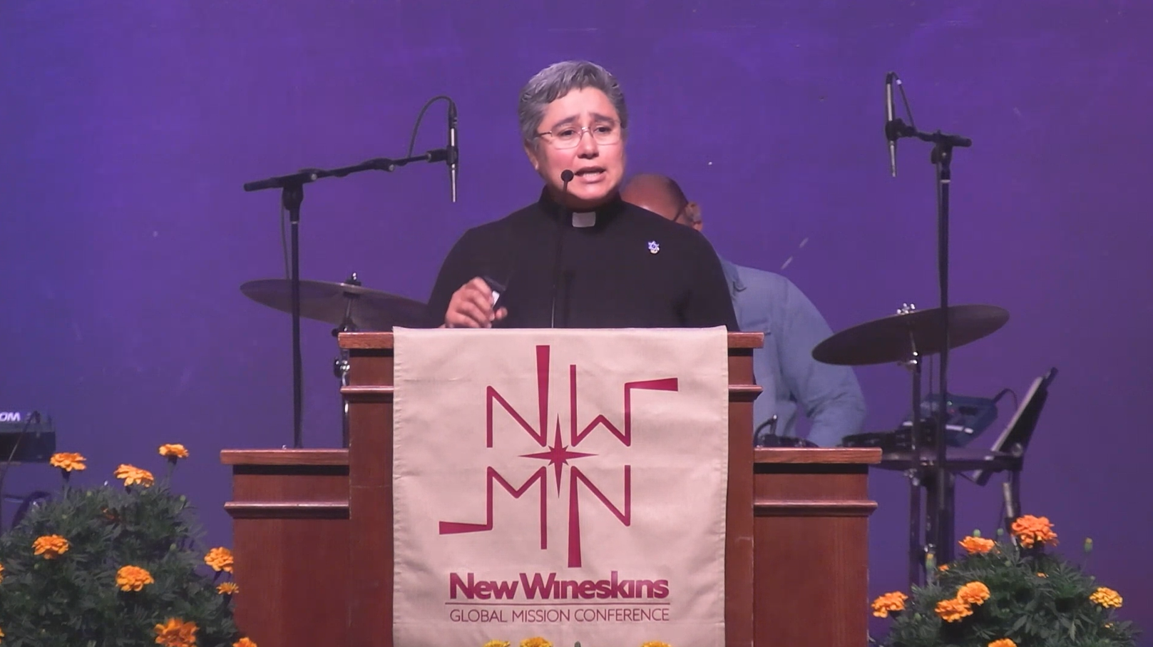 Rev Carino Casas speaking at the New Wineskins Global Missions Conference