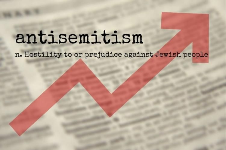 antisemitism - Hostility to or prejudice against Jewish people.