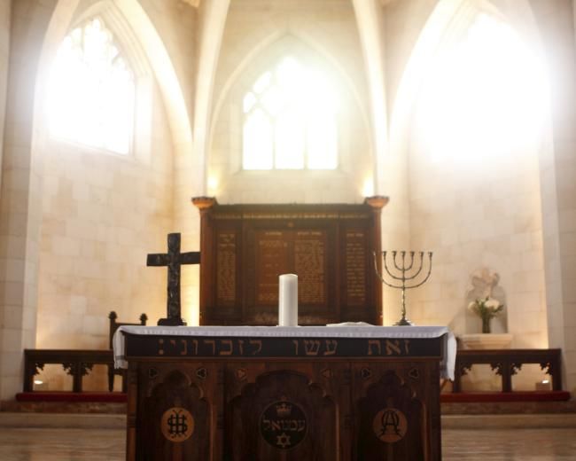 Altar at Christ Church Jerusalem