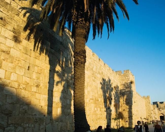 walls of Old City Jerusalem
