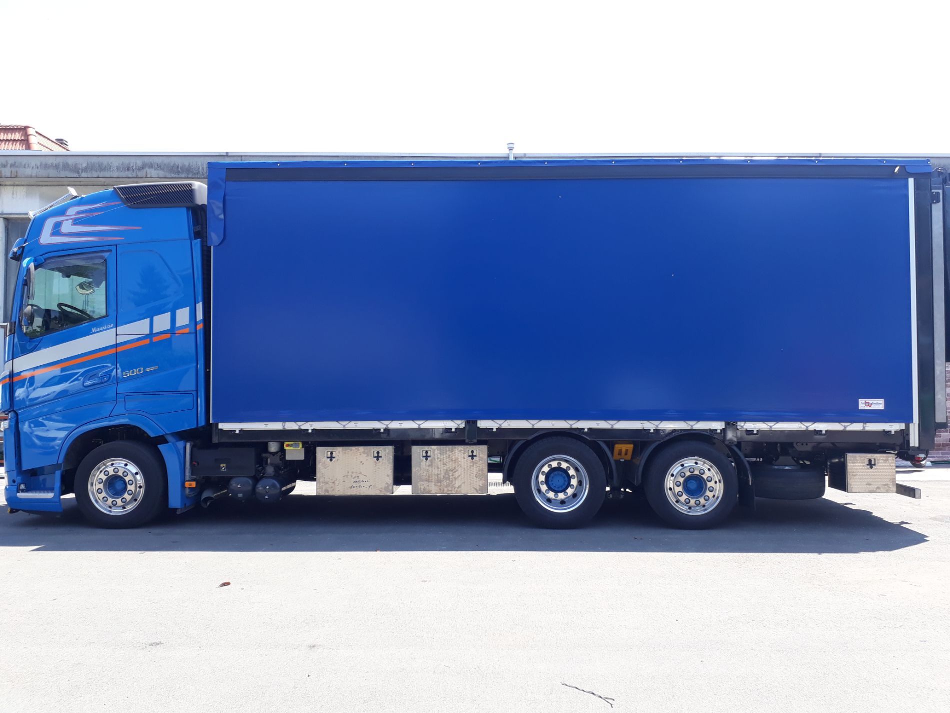 telone in pvc per camion