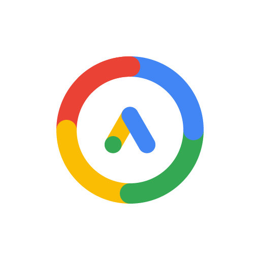 Google Ads Measurement certified logo white on transparent background