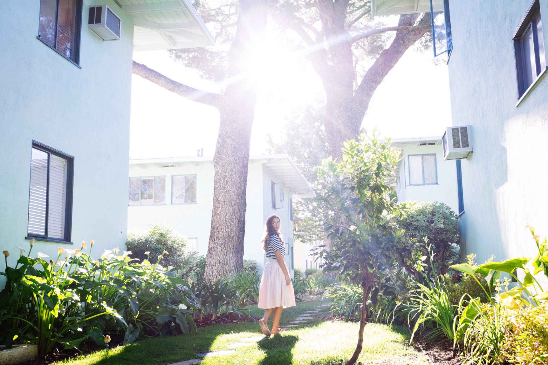 Chase Knolls Apartments' community walking path
