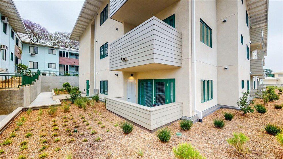 Apartment private balcony at Chase Knolls Apartments