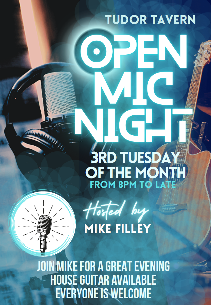 The Tudor Tavern, East Preston | Open Mic Night