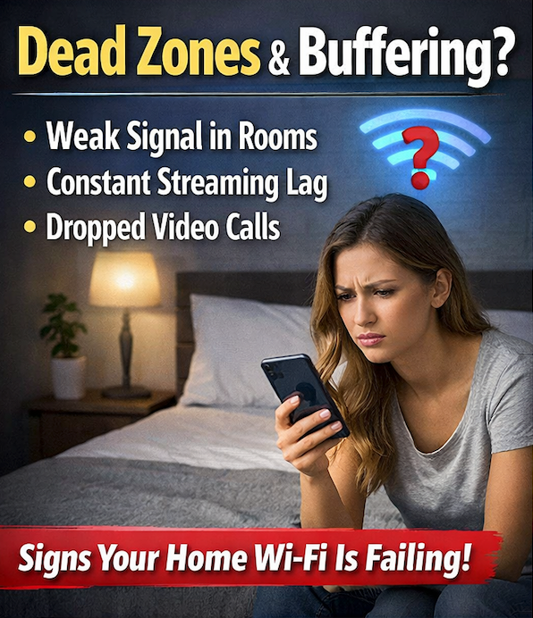 Home Wi-Fi dead zone in bedroom