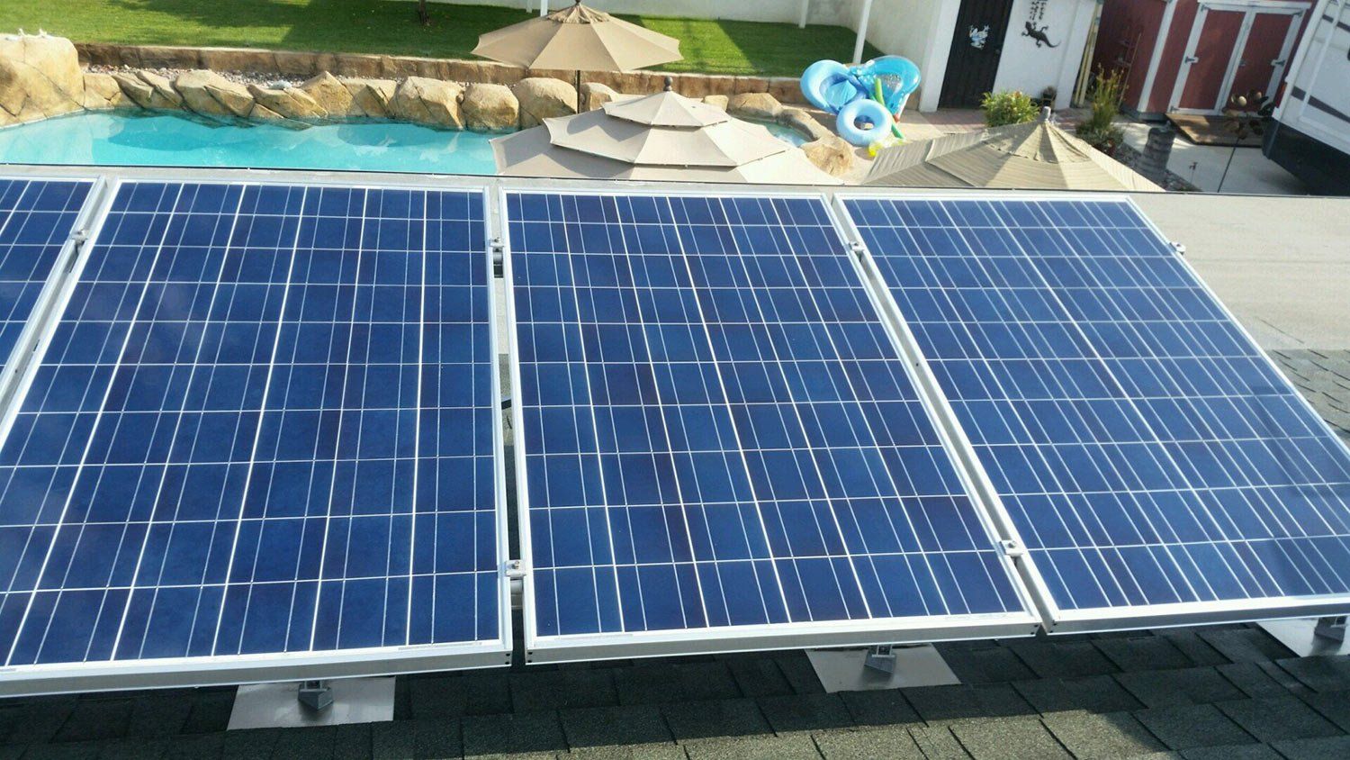 Solar Panel on Roof — Yucaipa, CA — Sunshine Janitorial Service