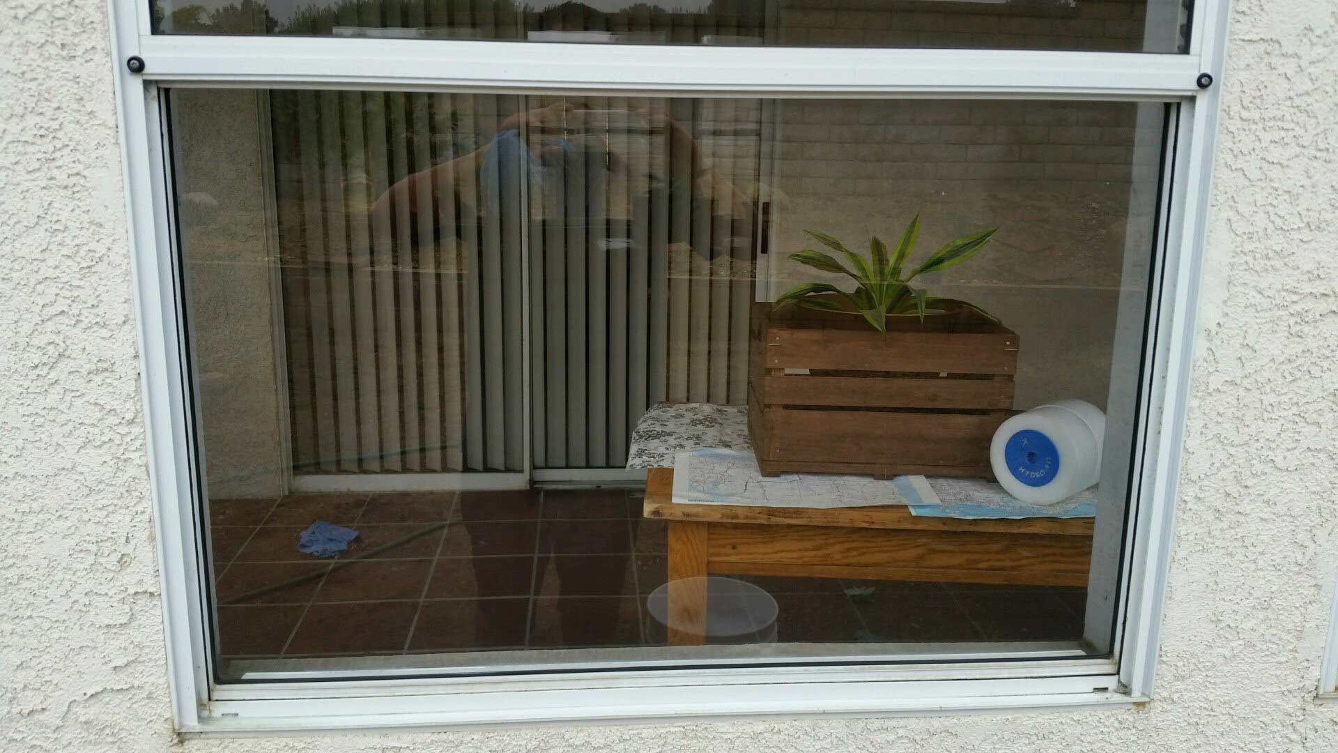 After Cleaning the Wide Window — Yucaipa, CA — Sunshine Janitorial Service