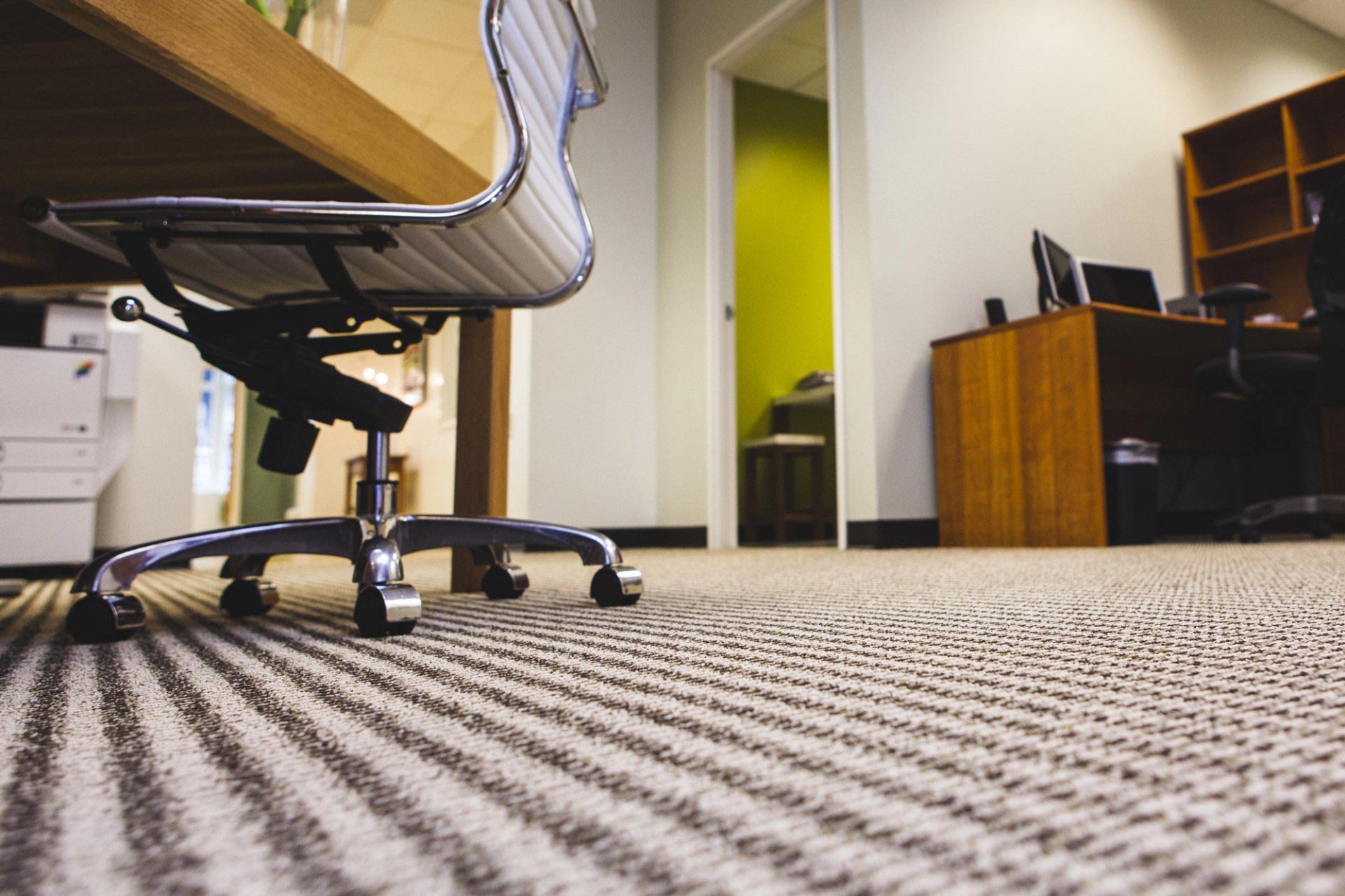 Carpet in Office — Yucaipa, CA — Sunshine Janitorial Service